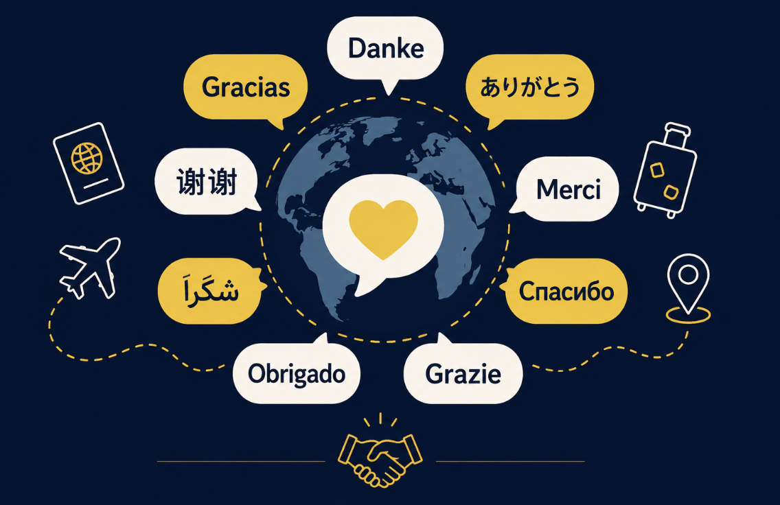 How to say “thank you” in 25+ languages: being polite while abroad