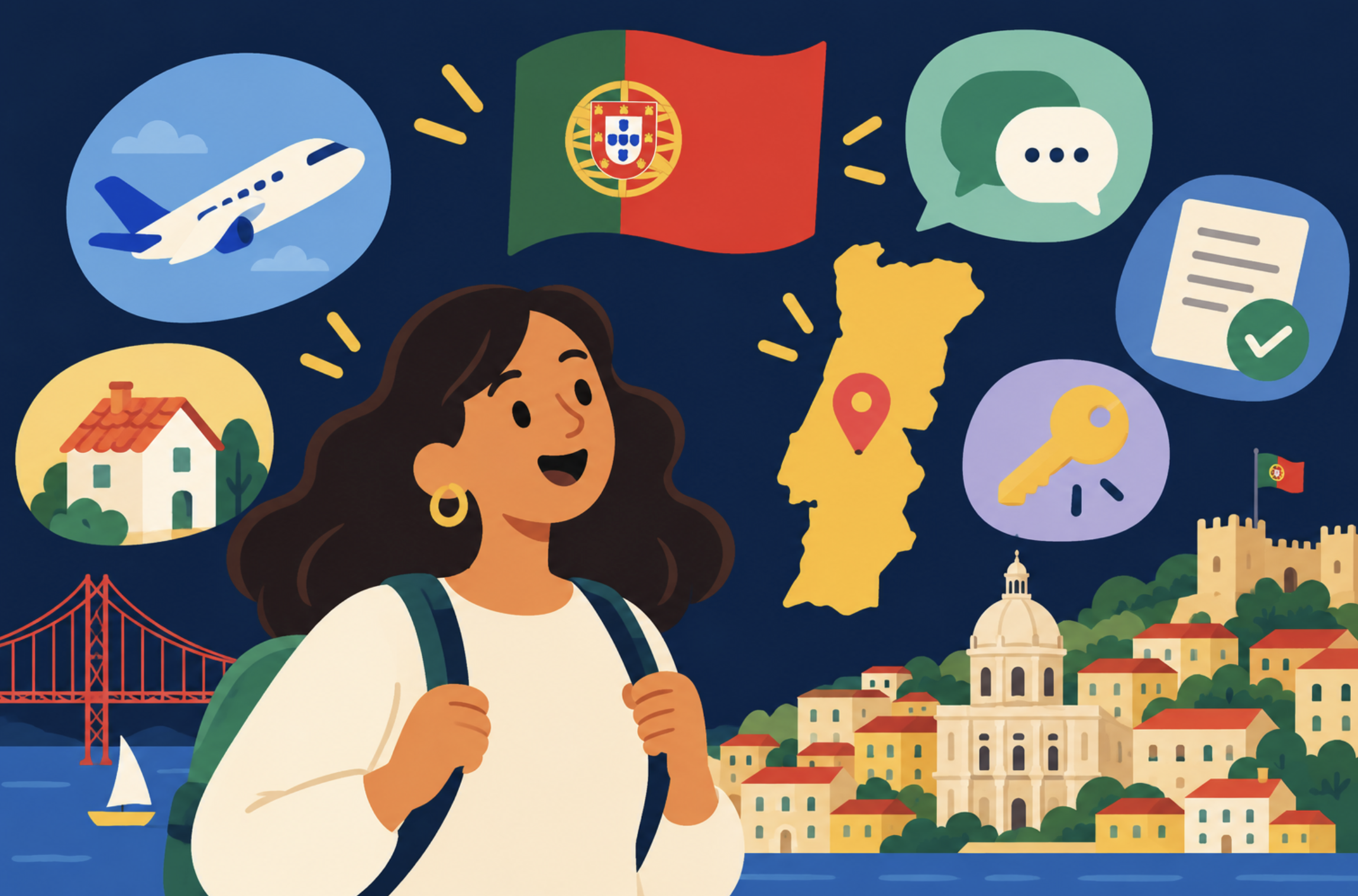 European Portuguese for relocation: the complete guide to moving to Portugal
