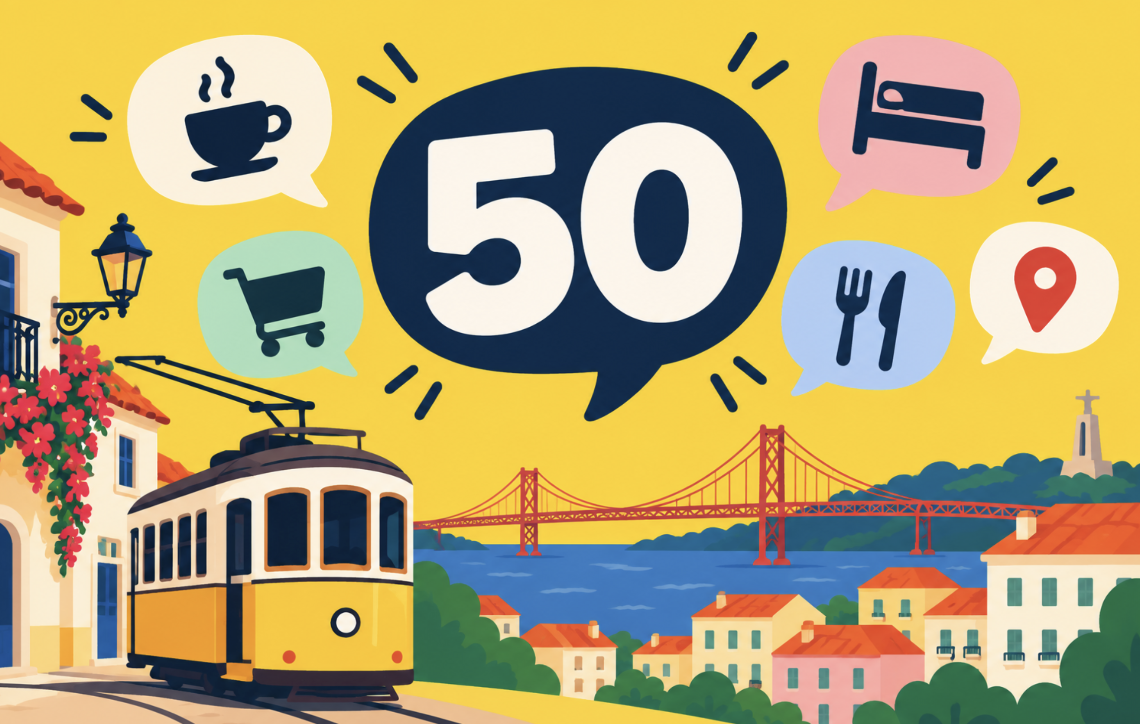 Survival Portuguese for life in Lisbon: 50 phrases for new residents