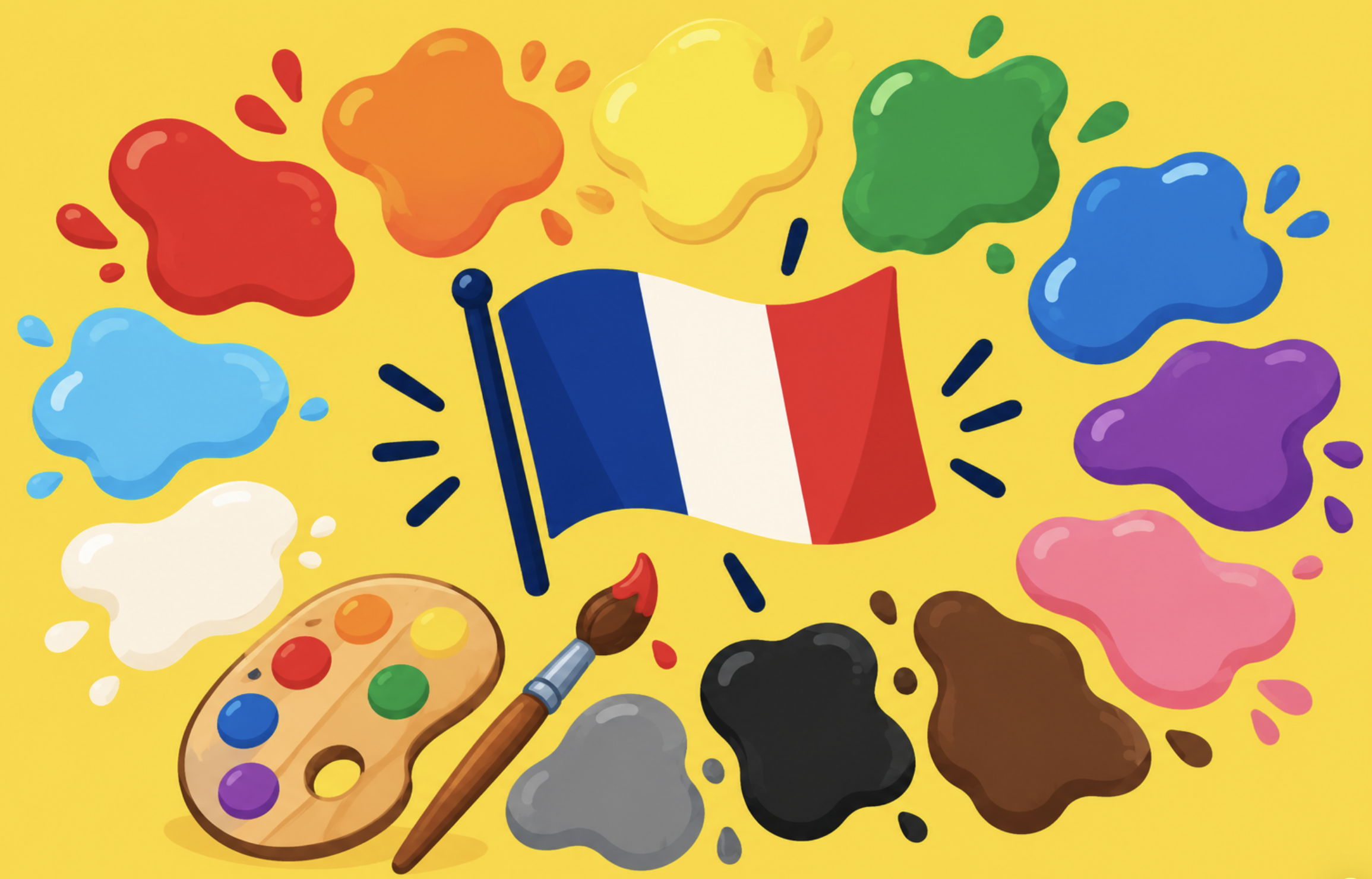 Colours in French: all the colours, with pronunciation